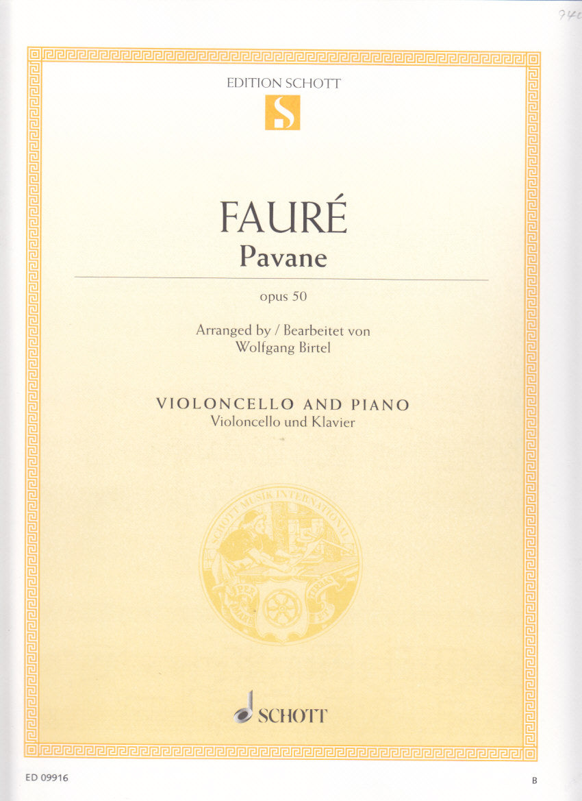Faure, Pavane op. 50 (Schott)