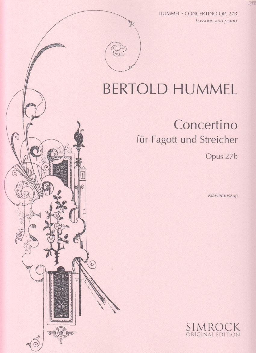 Hummel, Concertino op. 27b (Simrock)