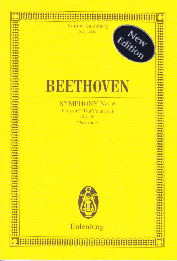 Beethoven, Symphony No. 6 'Pastorale' (Eulenburg)