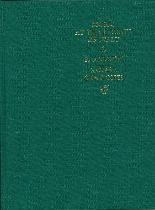 Aleotti, Sacrae cantiones (MCI 2) (Broude Trust)