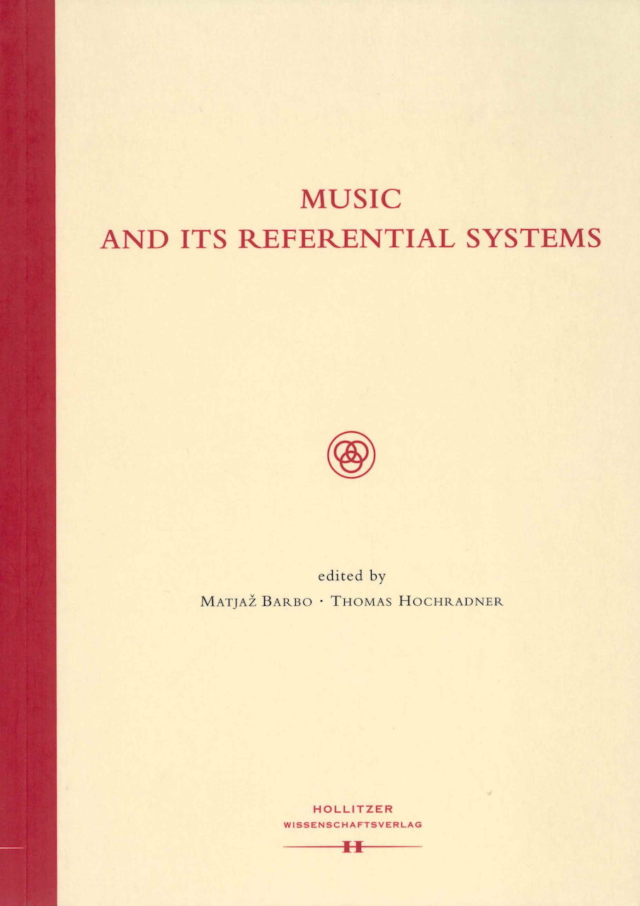 Barbo, Music and its Referential Systems (Hollitzer Wissenschaftsverlag)