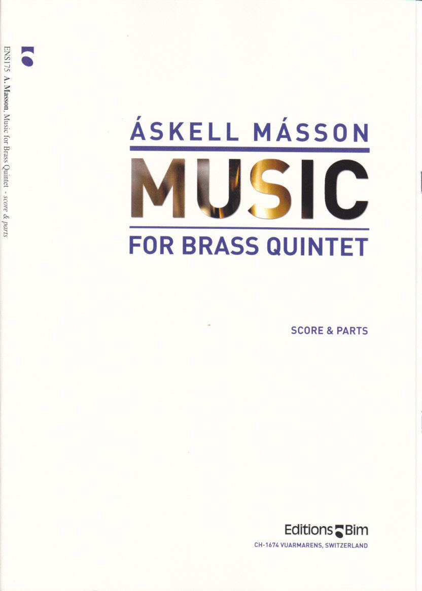 Masson, Music for Brass Quintet (Bim)