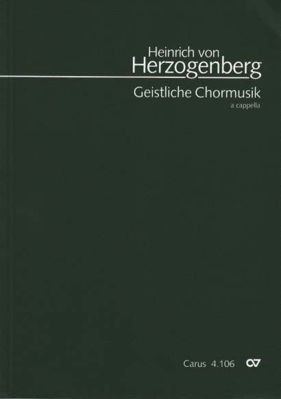 Herzogenberg, Geistliche Chormusik [G] (Carus)