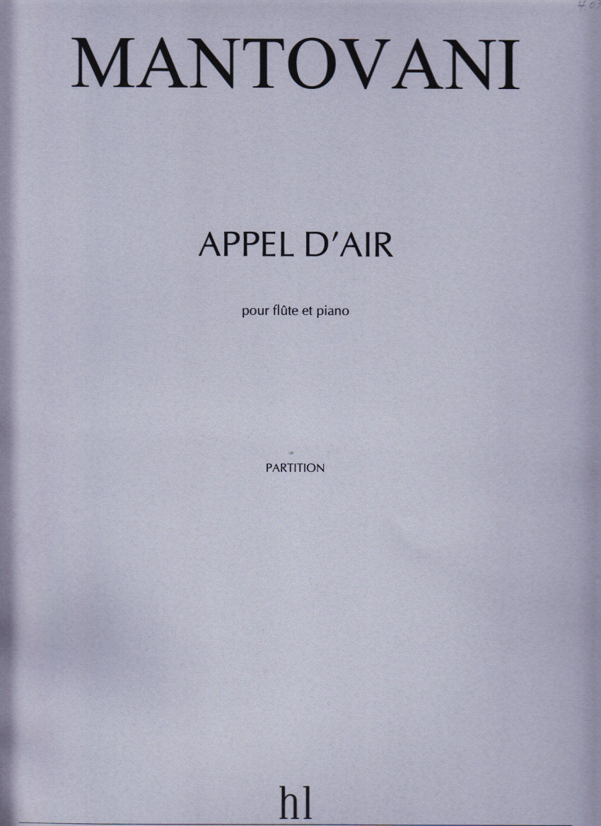 Mantovani, Appel d'air (Lemoine)