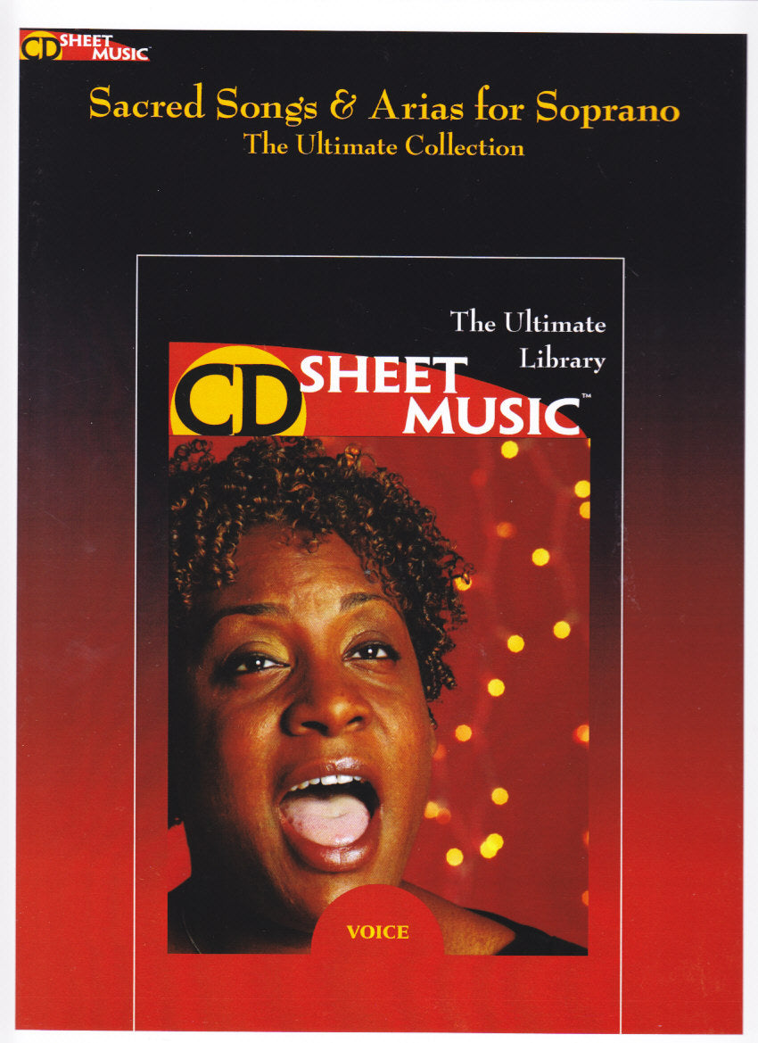 Sacred Songs & Arias for Soprano CD-ROM (CD Sheet Music/Subito Music)
