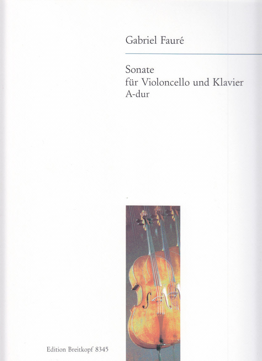 Faure, Sonata op. 13 in A (Breitkopf)