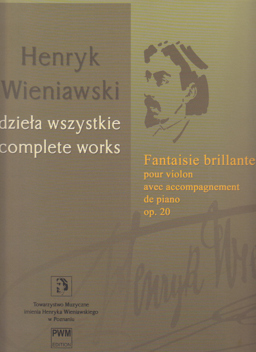 Wieniawski, Fantaisie brill. (Works A/8) (PWM)