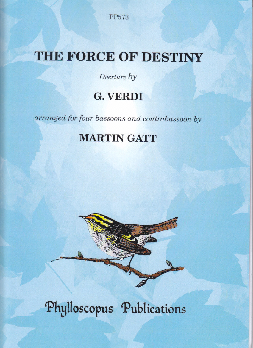Verdi, Force of Destiny Ovt. (4Bn,DBn) (Phylloscopus Publications)