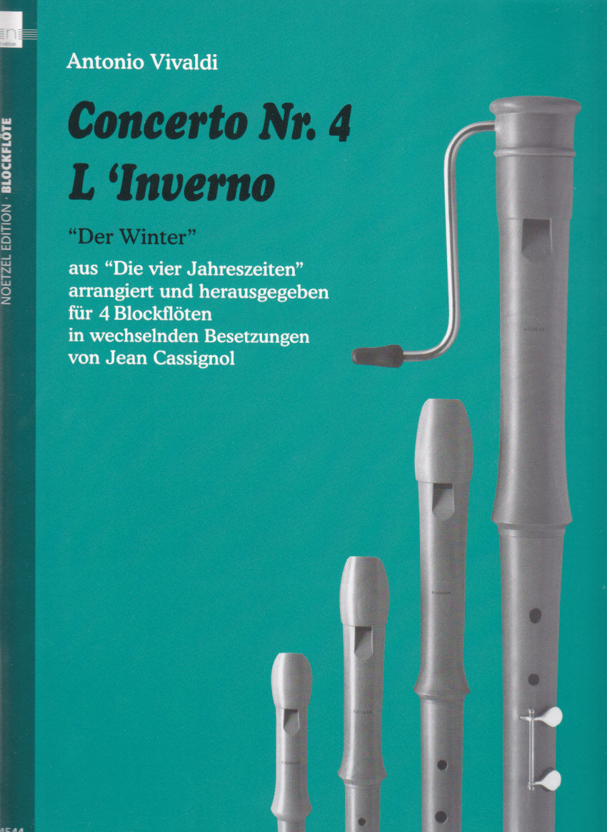 Vivaldi, Concerto No. 4, 'L'Inverno' (Heinrichshofen)