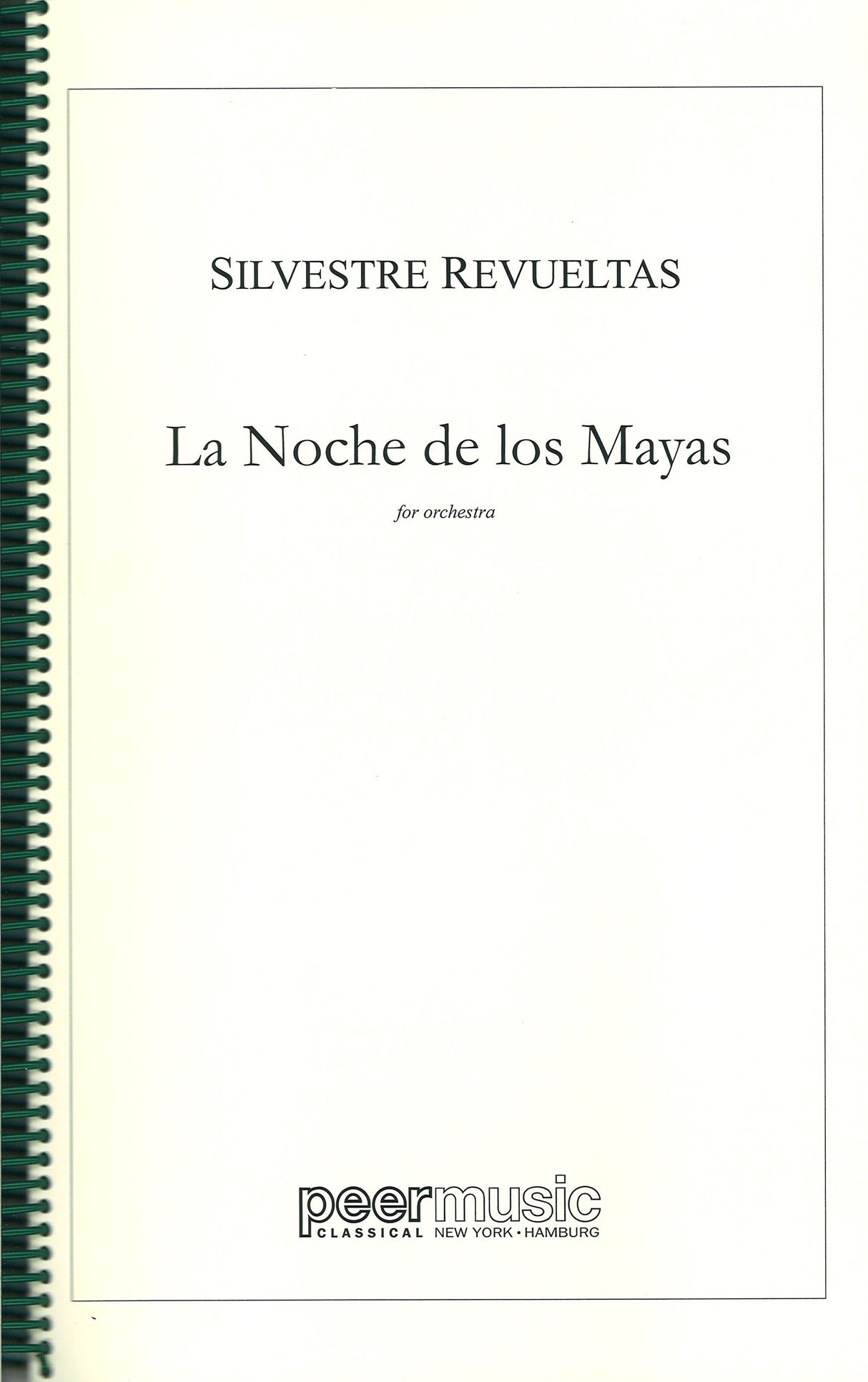 Revueltas, La noche de los Mayas (Peermusic)