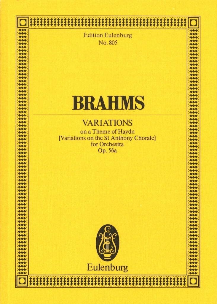 Brahms, Haydn Variations op. 56a (Eulenburg)