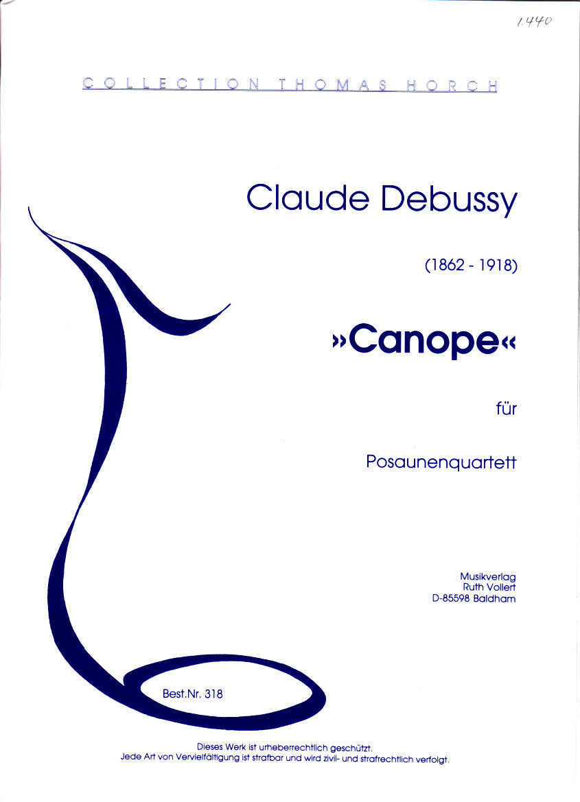 Debussy, Canope (Ruth Vollert, Musikverlag)