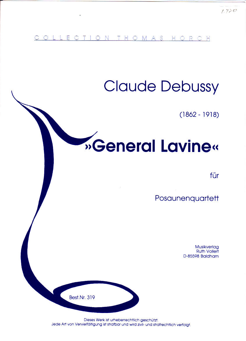 Debussy, General Lavine (Ruth Vollert, Musikverlag)