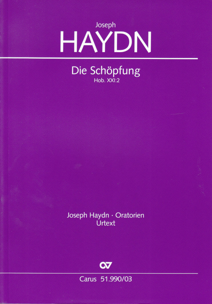 Haydn, Schopfung Hob. 21/2 [G] (Carus)