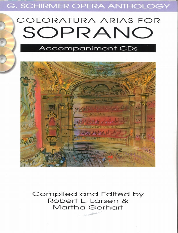 Coloratura Arias for Soprano (3CDs) (G.Schirmer)