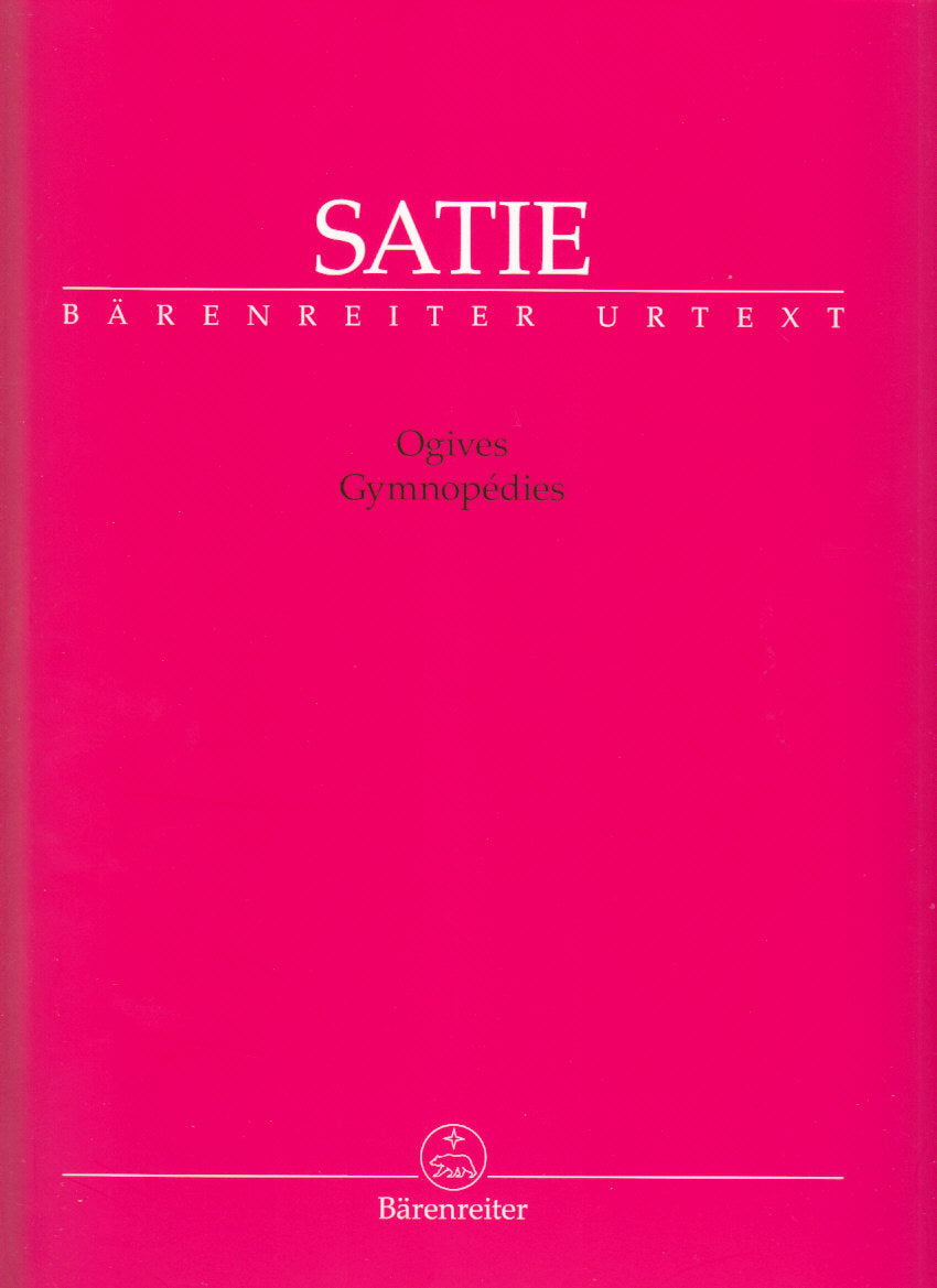 Satie, Ogives; Gymnopedies (Barenreiter)