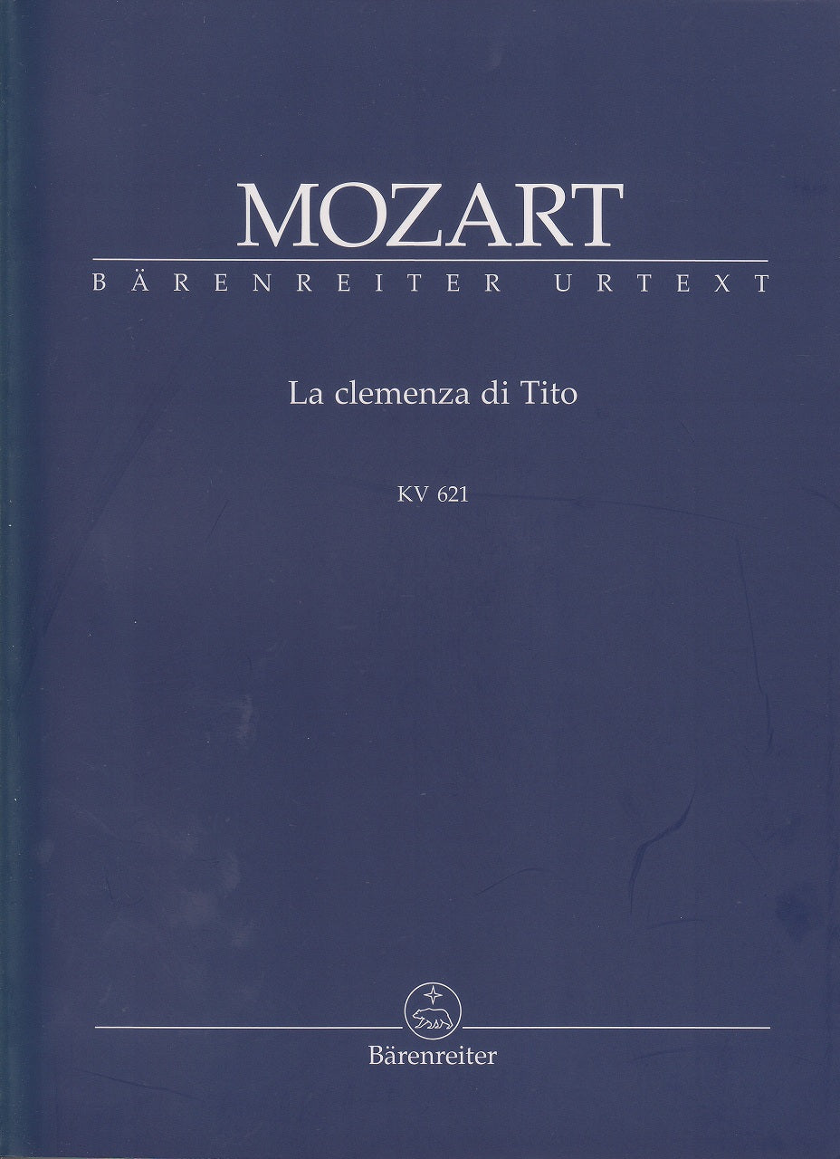 Mozart, Clemenza di Tito KV 621 (Barenreiter)