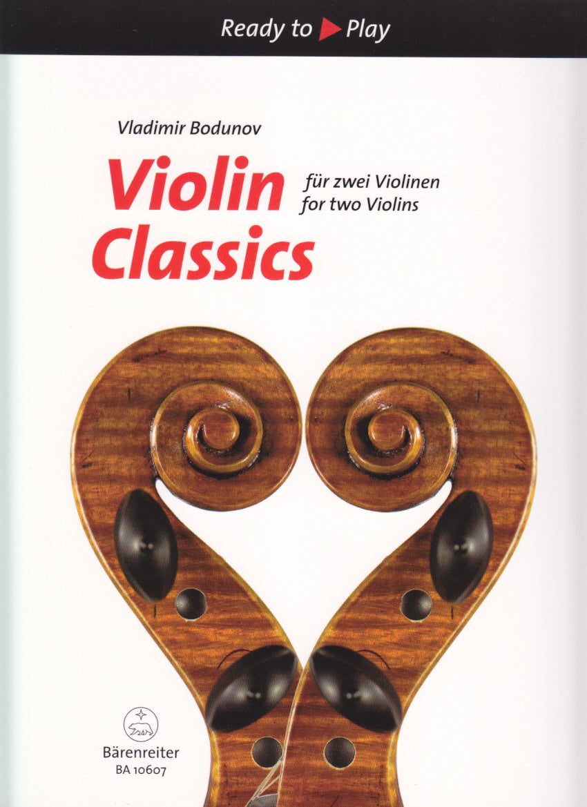 Violin Classics, for 2 Violins (Barenreiter)