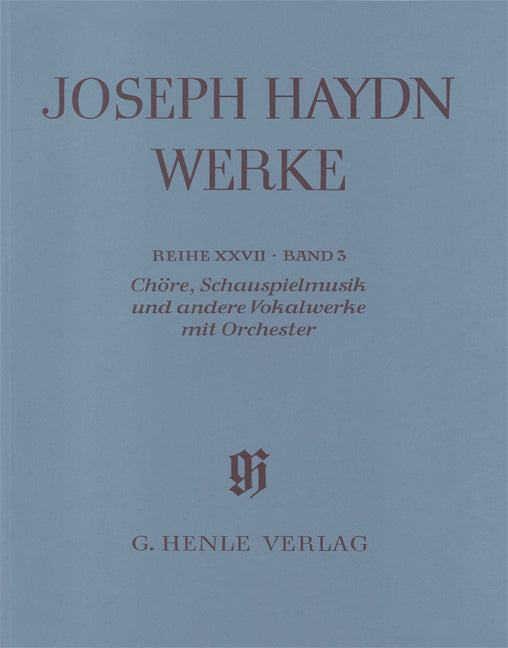 Haydn Werke 27/3 (paper) (Henle)
