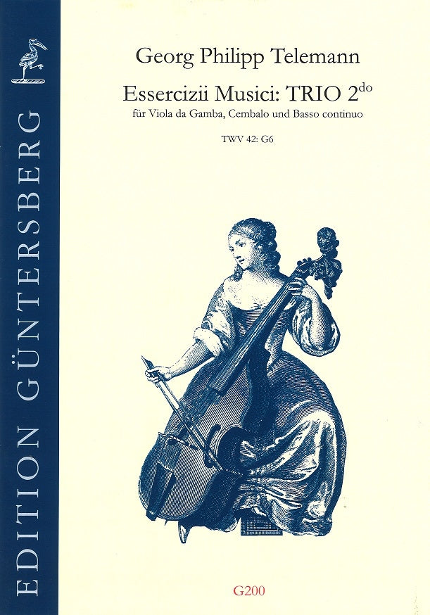 Telemann, Essercizii... Trio 2 TWV 42/G6 (Guntersberg/Walhall)