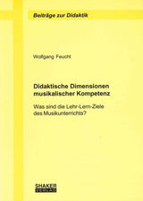 Feucht, Didaktische Dimensionen musik (Shaker Verlag)