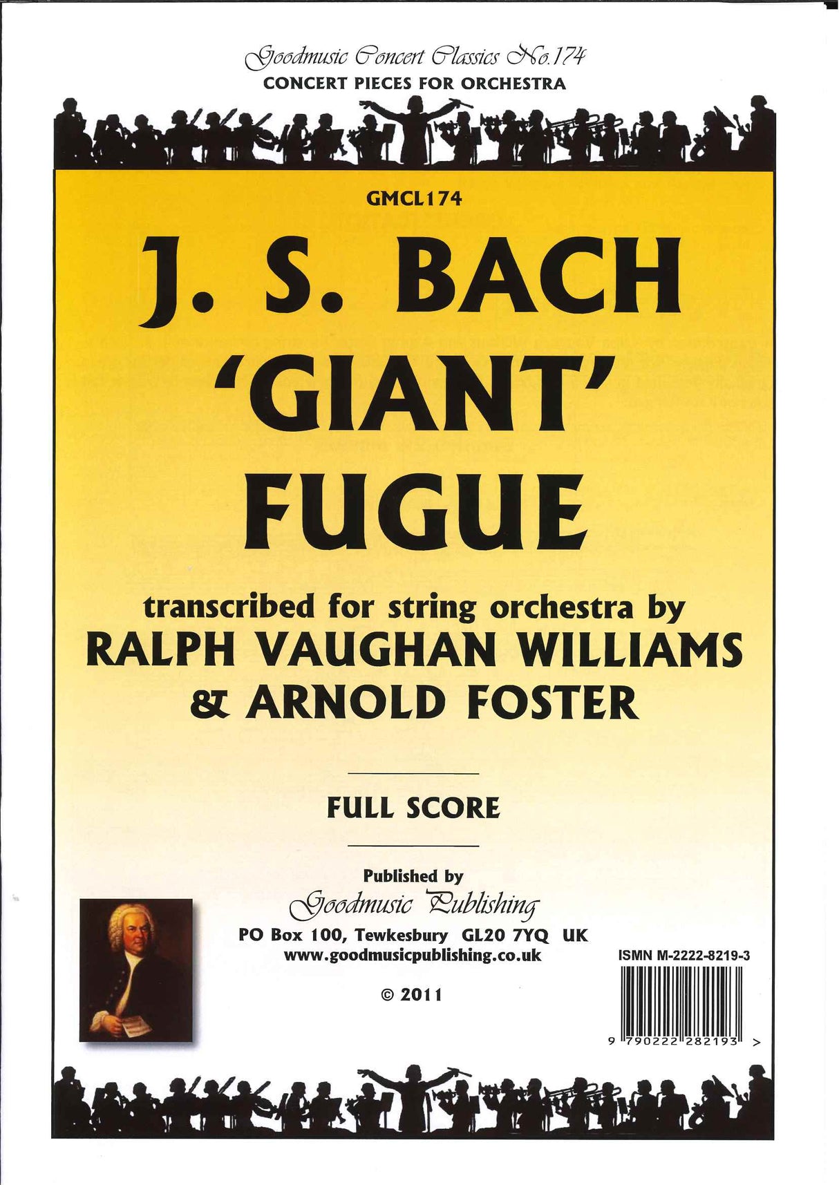 Bach, Giant Fugue (Full Score) (Oxford University Press/Goodmusic Pub.)