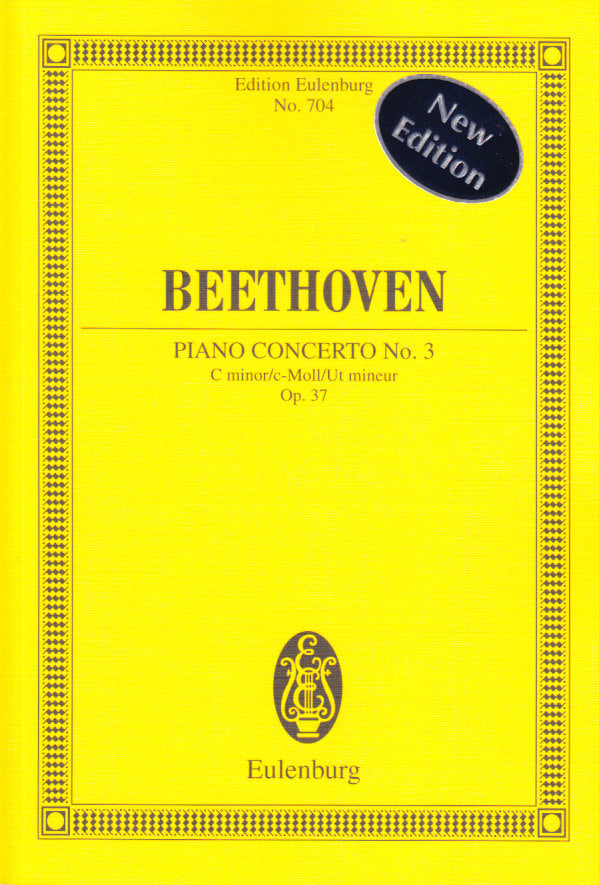 Beethoven, Concerto for Piano No. 3 in c (Eulenburg)
