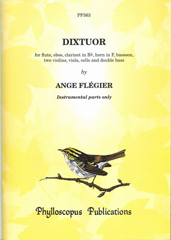 Flegier, Dixtuor (Parts) (Phylloscopus Publications)