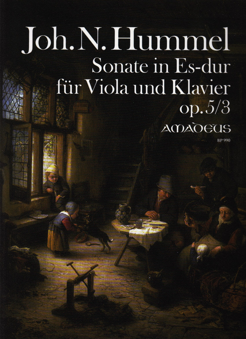 Hummel, Sonata op. 5/3 in Eb (Amadeus Verlag)