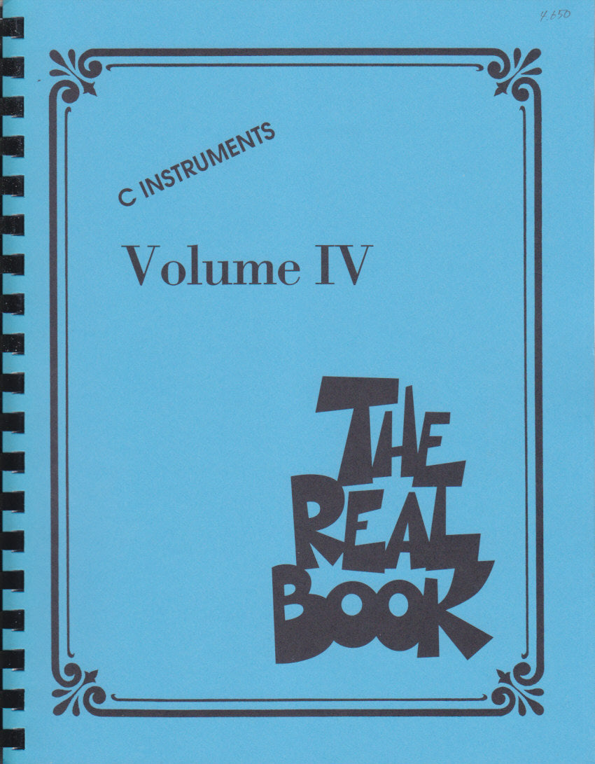 Real Book 4: C Edition (Hal Leonard)
