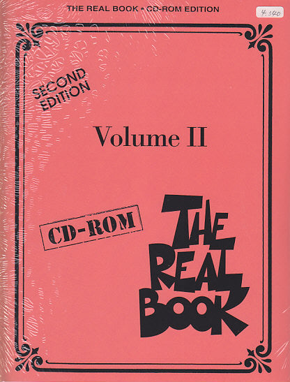 Real Book 2: C Edition on CD-ROM (Hal Leonard)