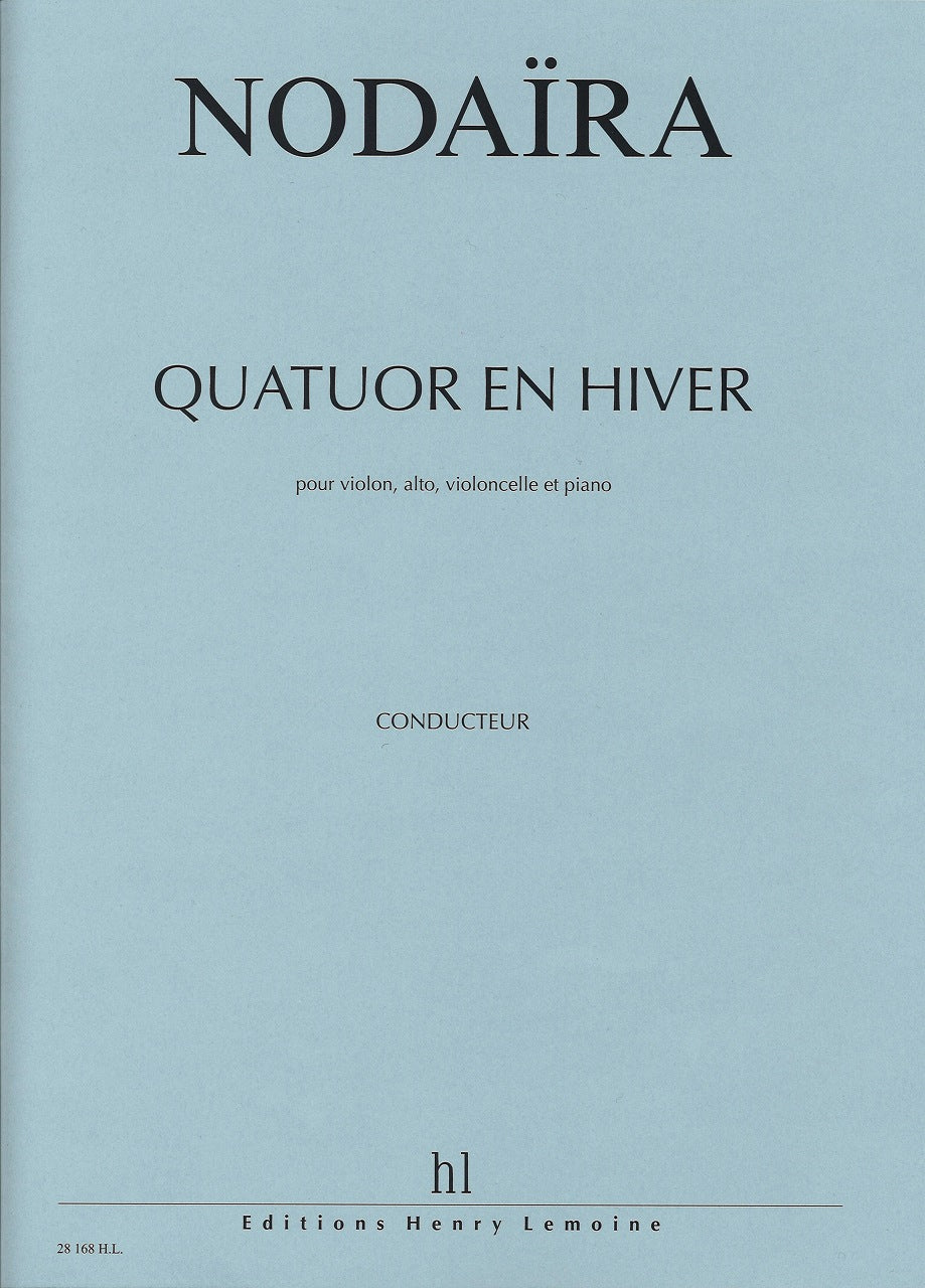 Nodaira, Quatuor en hiver (Lemoine)