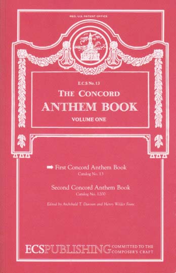 Concord Anthem Book 1 (ECS Pub.)