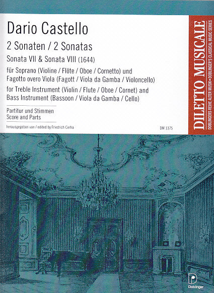 Castello, 2 Sonaten (1644): No. 7, 8 (Doblinger)