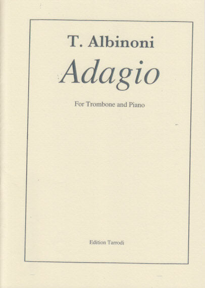 Albinoni, Adagio (Lindberg) (Tbn,Pf) (Tarrodi, Edition)