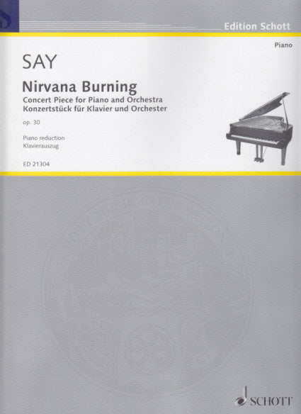 Say, Nirvana Burning op. 30 (2-Pf Red.) (Schott)