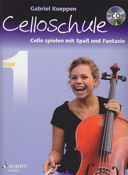 Koeppen, Celloschule 1 (with CD) (Schott)