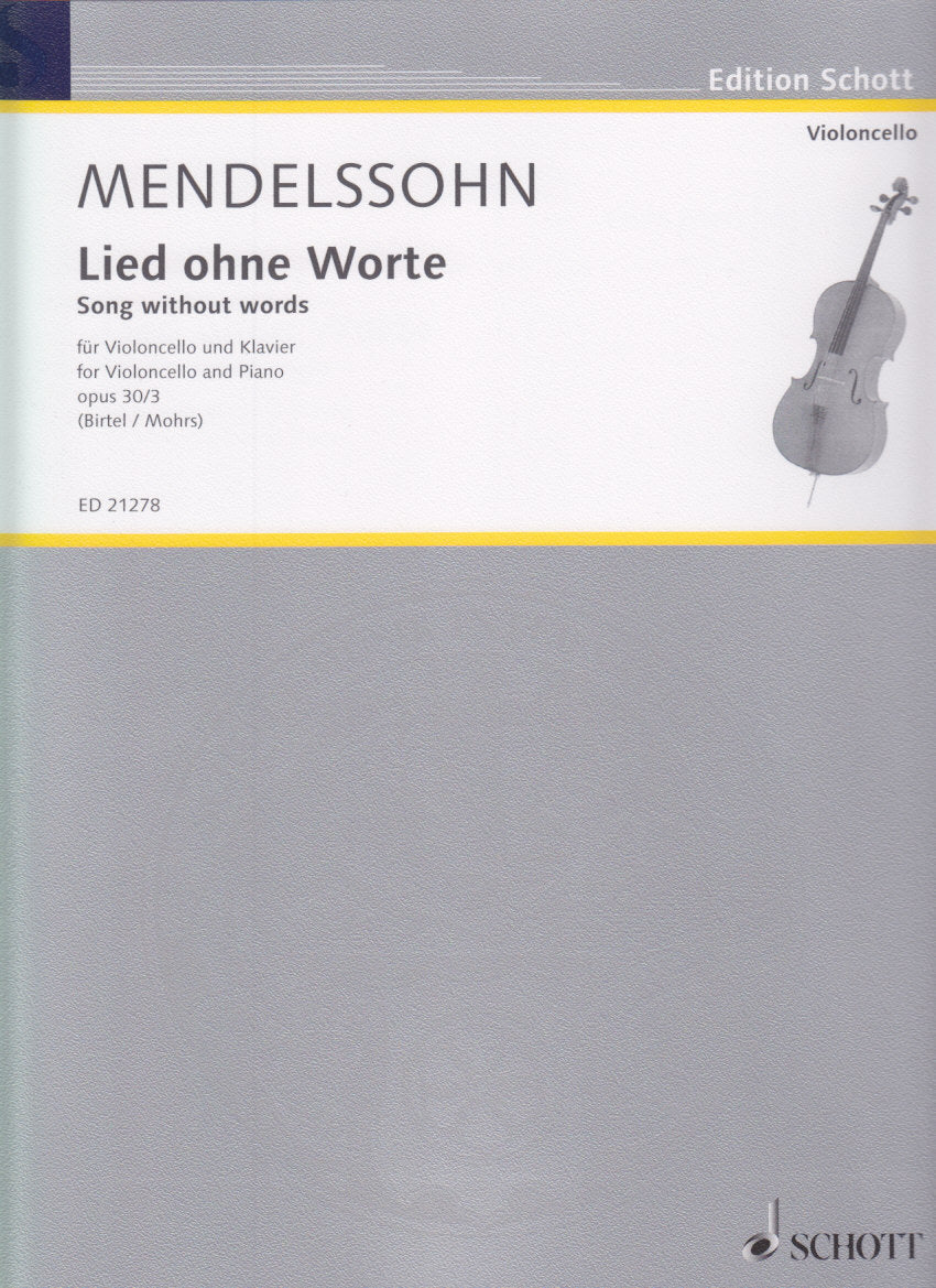 Mendelssohn, Lied ohne Worte op. 30/3 (Schott)
