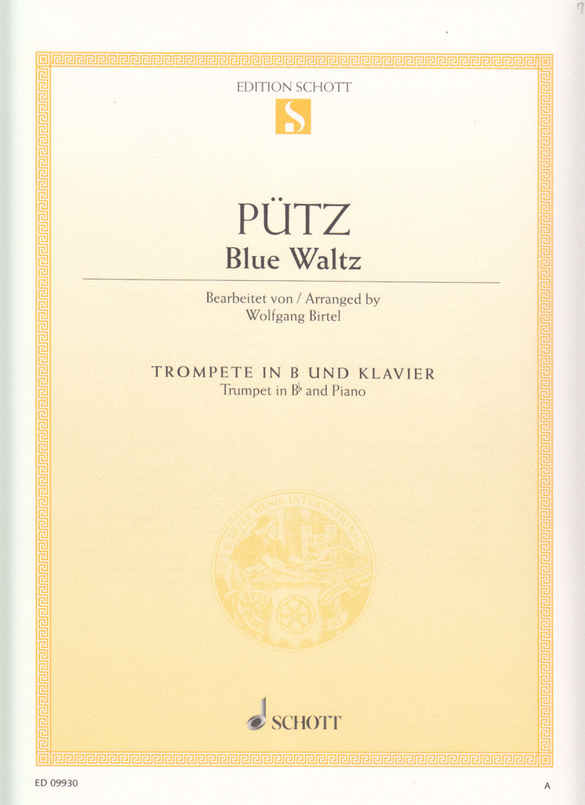 Putz, Blue Waltz (Schott)