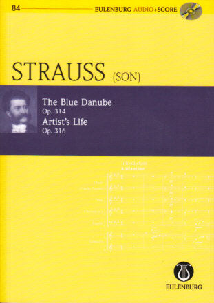 Strauss,J., Donau; Kunstlerleben (+CD) (Eulenburg)