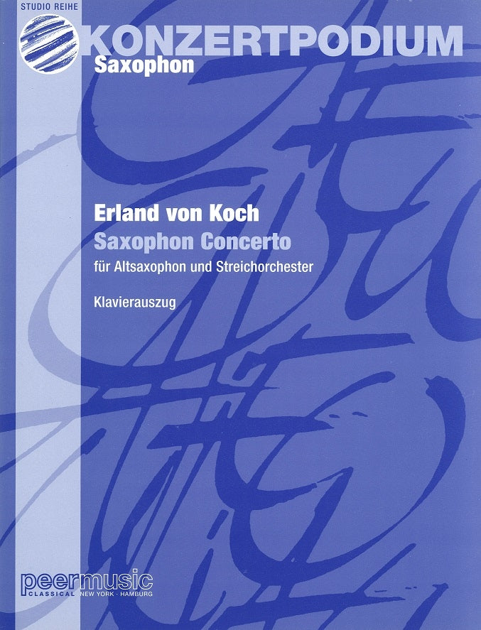 Koch, Concerto (ASax,Pf) (Peer)