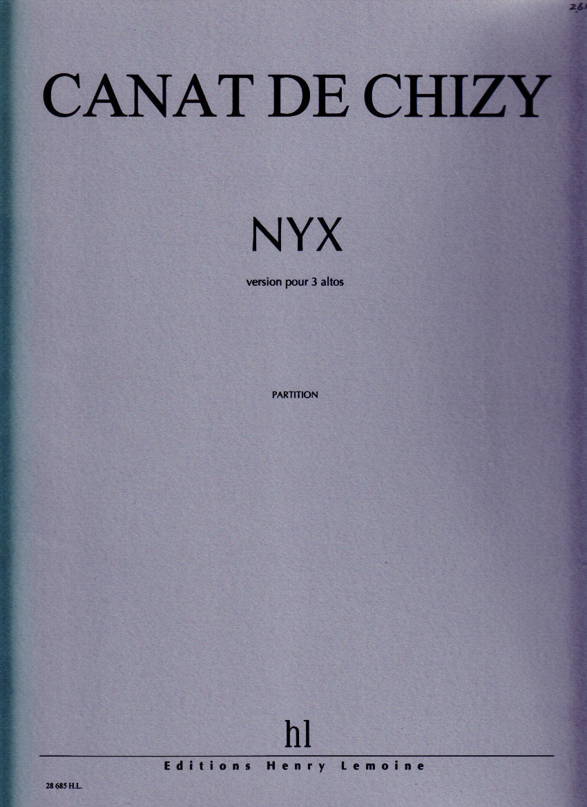 Canat de Chizy, Nyx (3Va) (Jobert)