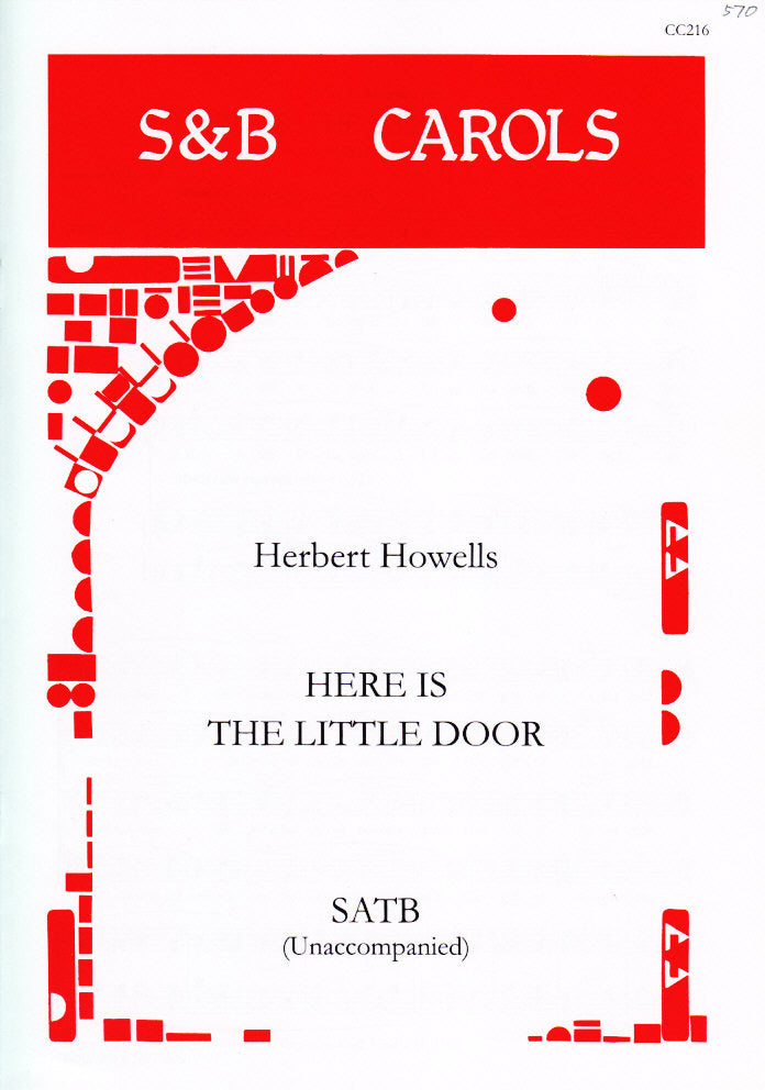 Howells, Here is the Little Door (SATB) (Stainer & Bell)