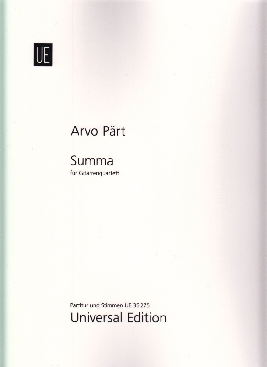 Part, Summa (4Tuit) (Universal)