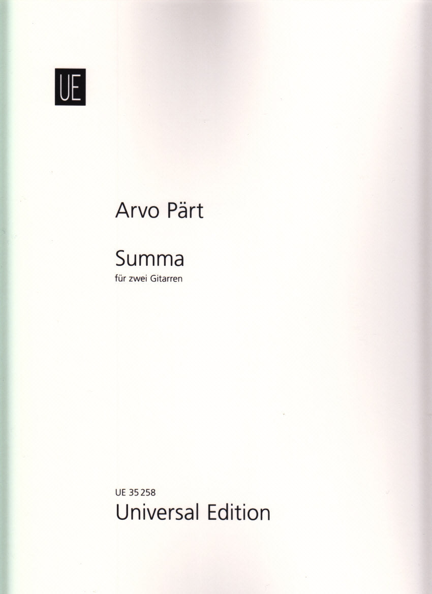 Part, Summa (2Guit) (Conen) (Universal)