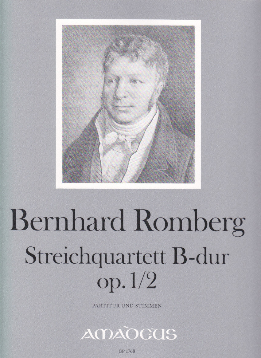 Romberg, Quartett op. 1/2 in B (Amadeus Verlag)
