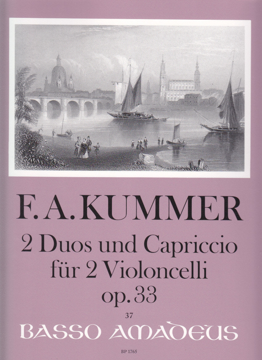 Kummer, 2 Duos und Capriccio op. 33 (Amadeus Verlag)