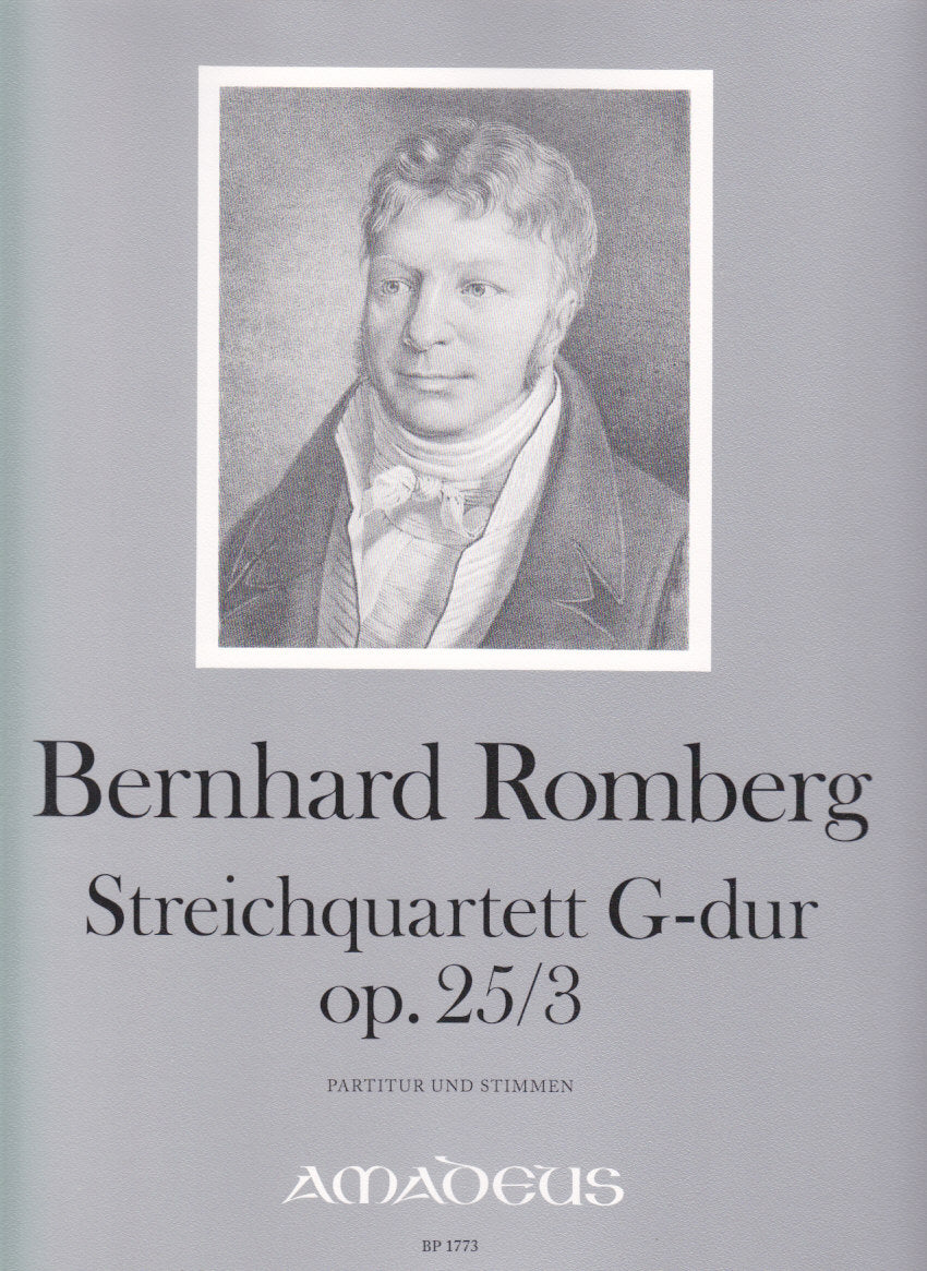 Romberg, Quartett op. 25/3 in G (Amadeus Verlag)