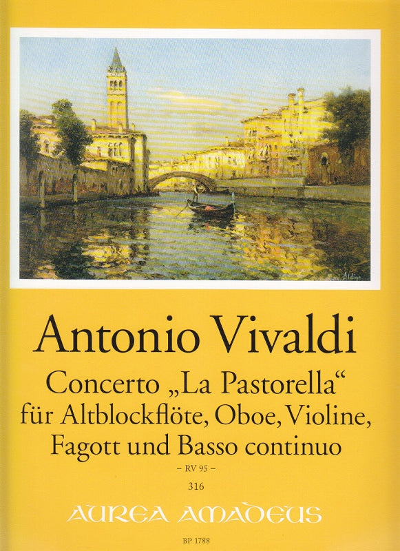 Vivaldi, Concerto in D RV 95 Pastorella (Amadeus Verlag)