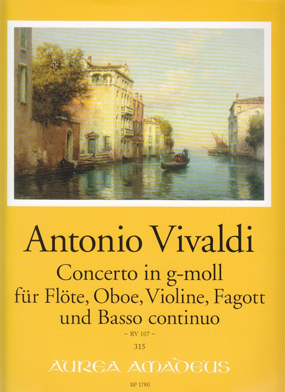Vivaldi, Concerto in g, RV 107 (Amadeus Verlag)